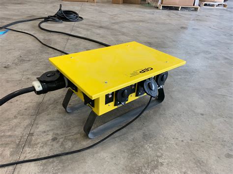 spider box power distribution|construction site power distribution box.